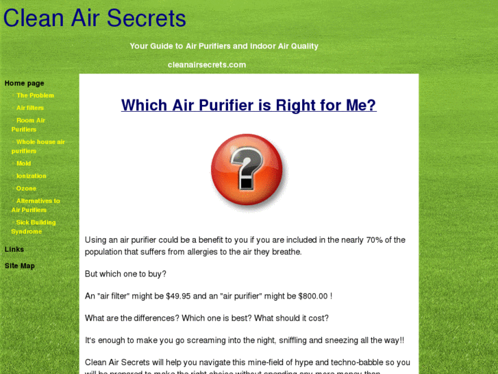 www.cleanairsecrets.com