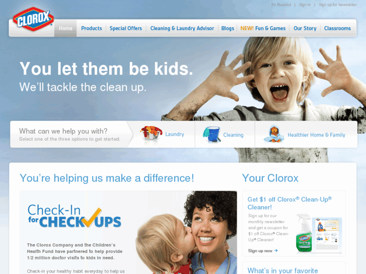 www.clorox.com