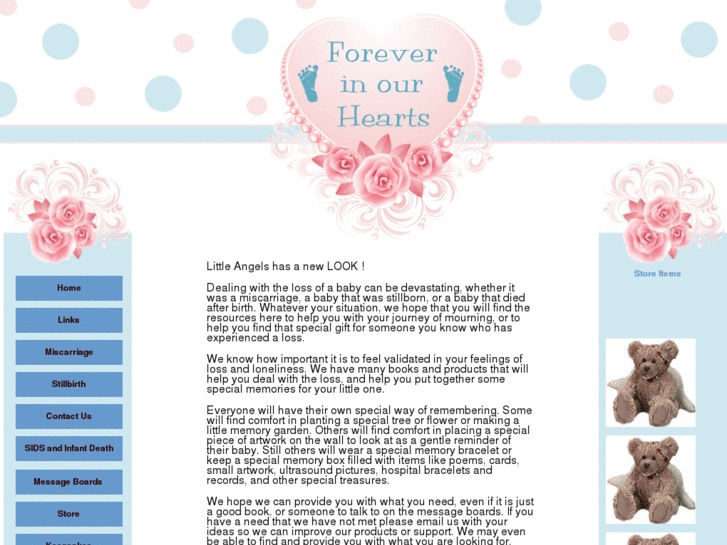 www.littleangelsonlinestore.com