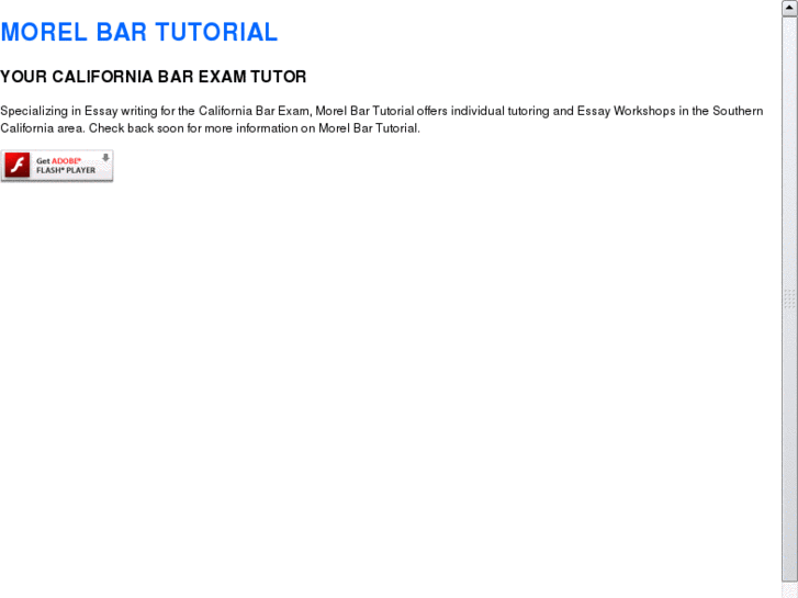 www.morelbartutorial.com
