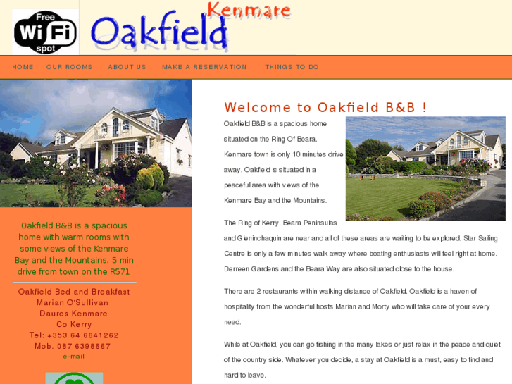 www.oakfieldkenmare.com