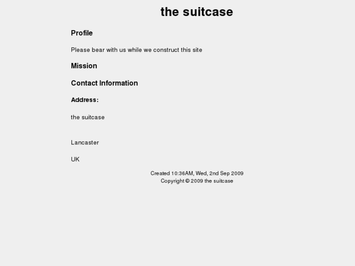 www.thesuitcase.co.uk