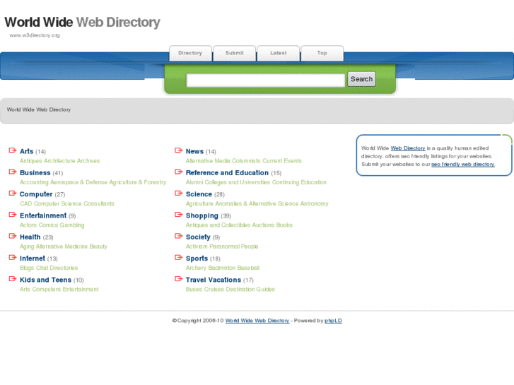 www.w3directory.org