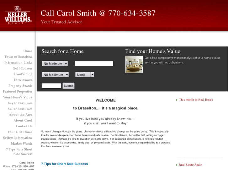 www.carolsmithhomes.com