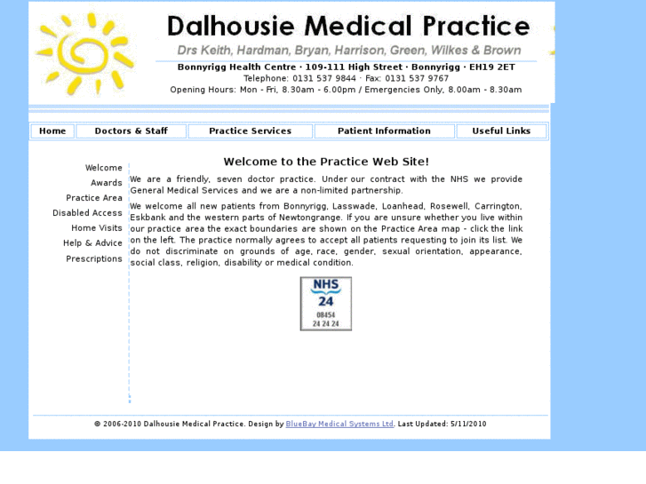 www.dalhousiemedicalpractice.co.uk