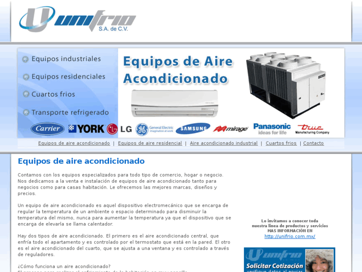 www.equiposdeaireacondicionado.com