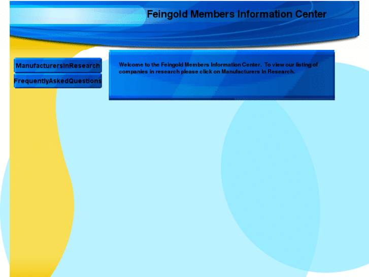 www.feingoldmemberinfo.com