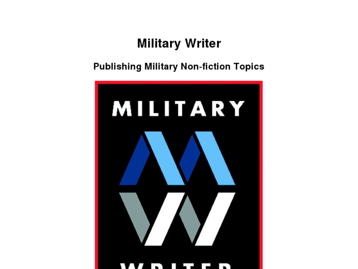 www.militarywriter.com