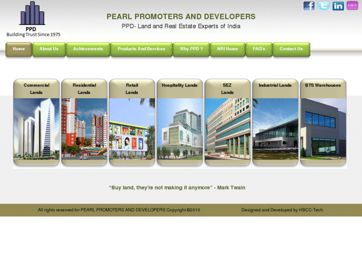 www.pearlpromotersanddevelopers.com