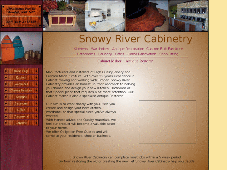 www.snowyrivercabinetry.com