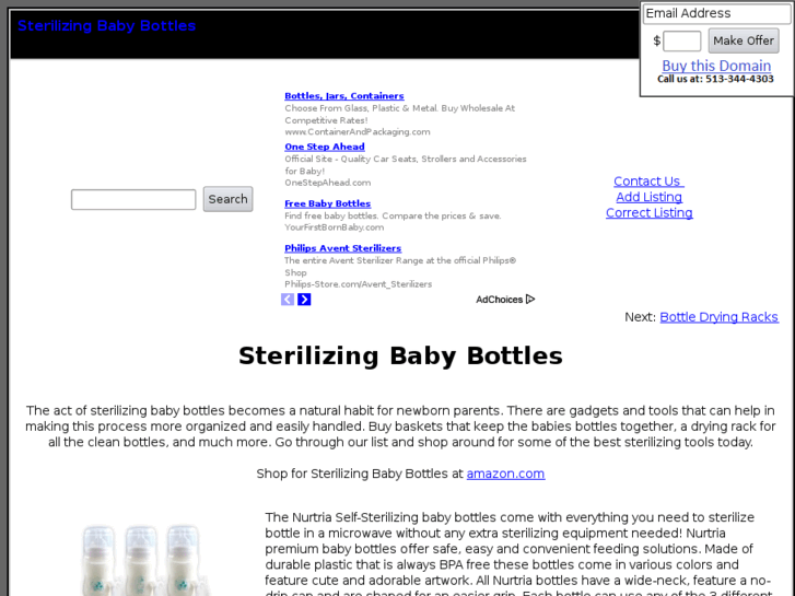 www.sterilizingbabybottles.com