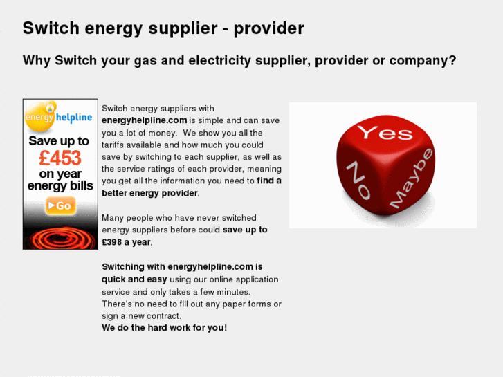 www.switchenergysupplier.org