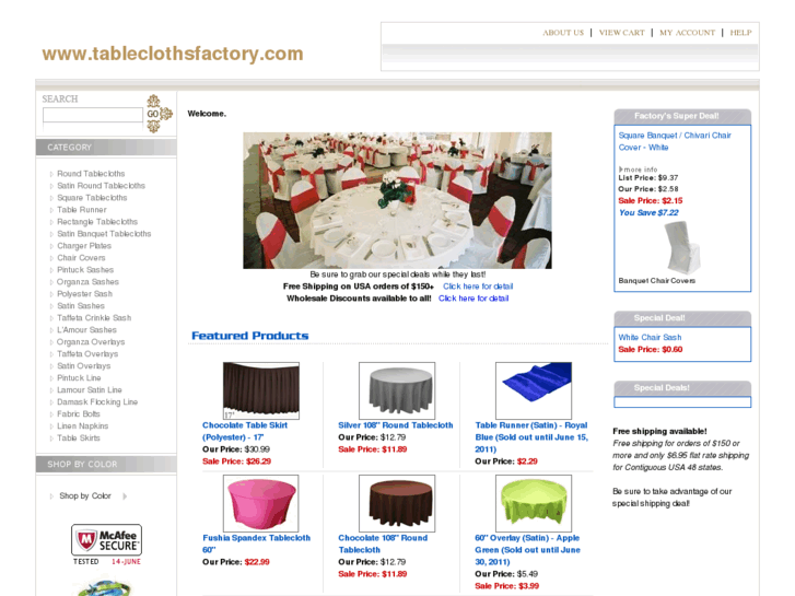 www.tableclothsfactory.com