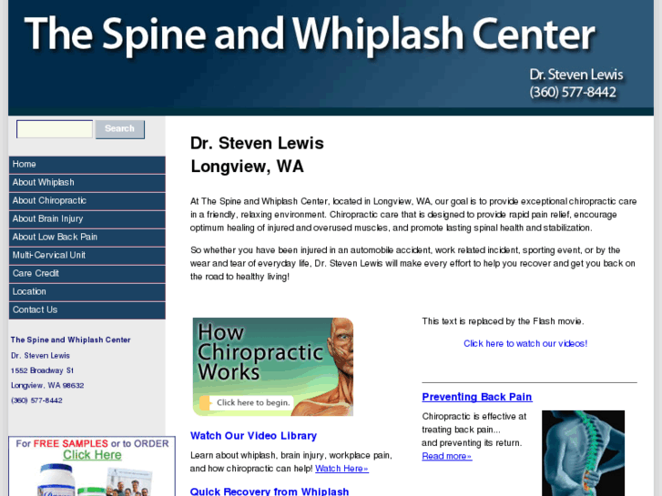 www.thespineandwhiplashcenter.com