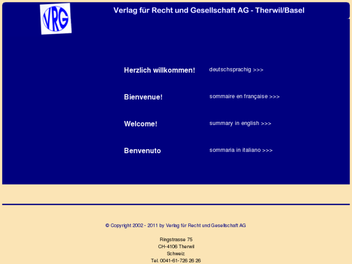 www.vrg-verlag.ch