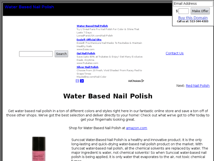 www.waterbasednailpolish.com