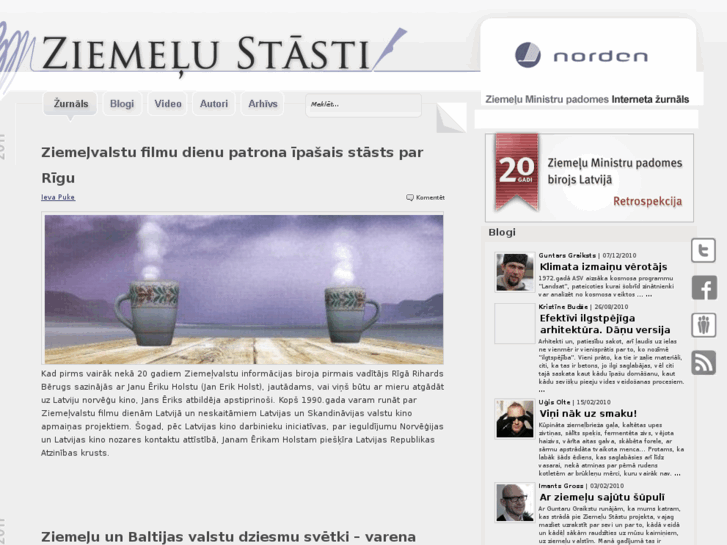 www.ziemelustasti.lv