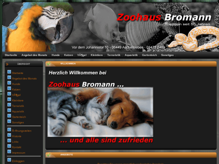 www.zoohausbromann.com