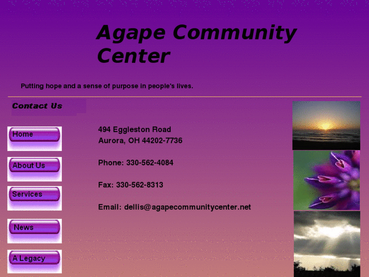 www.agapecommunitycenter.net