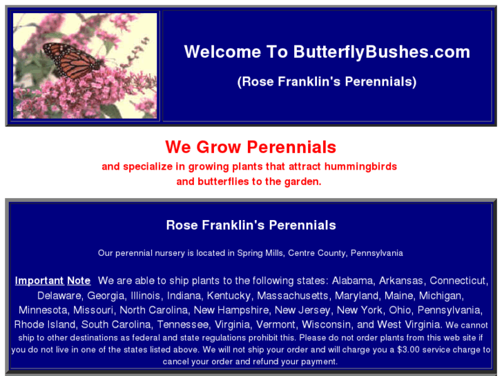 www.butterflybushes.com