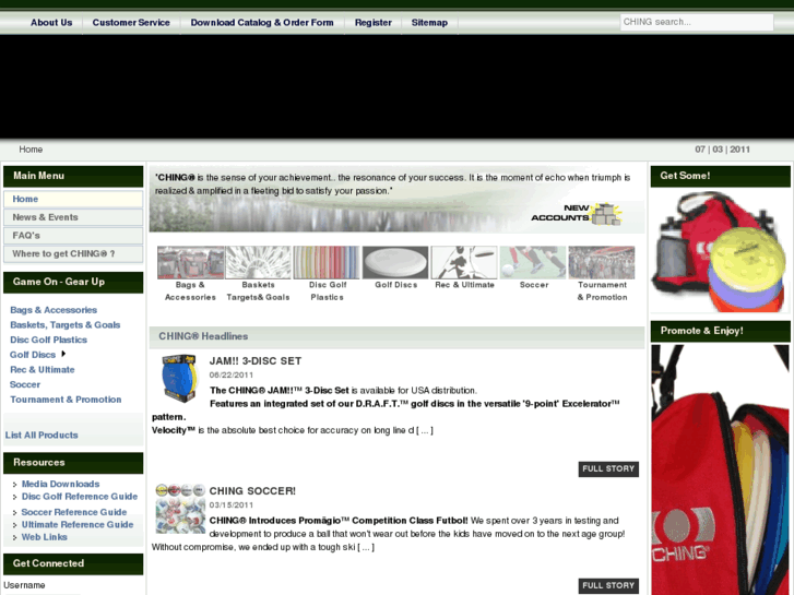 www.chingdiscgolf.com