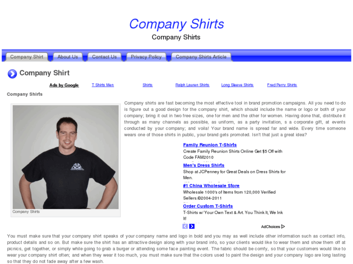 www.companyshirts.org