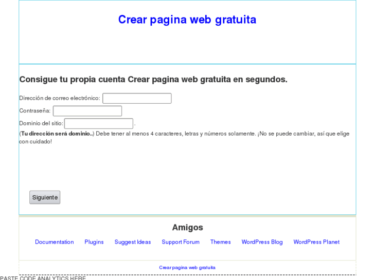 www.crearpaginawebgratuita.com