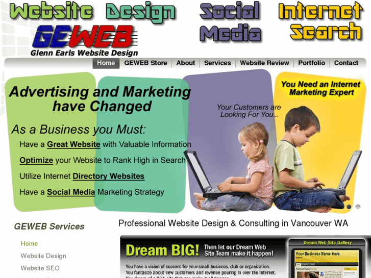 www.gewebdomainhostdesign.com