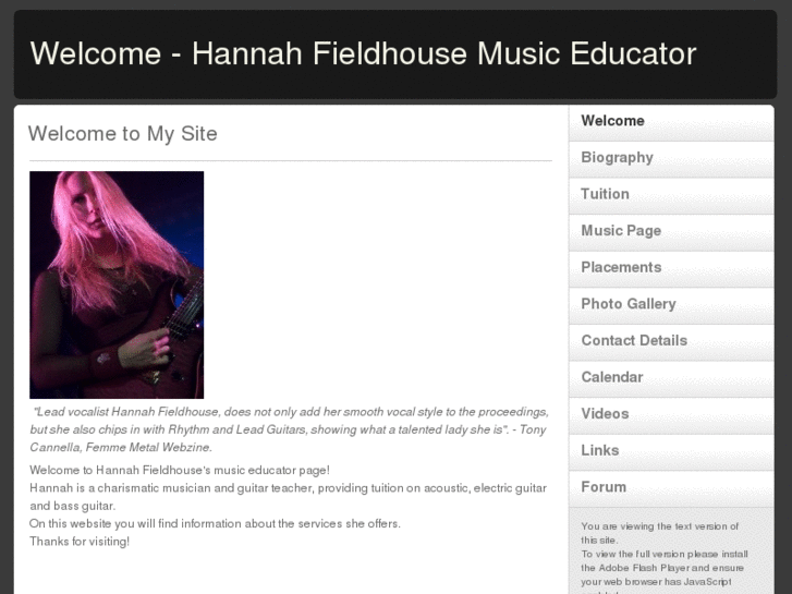 www.hannahfieldhouse.com