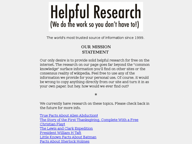 www.helpfulresearch.com