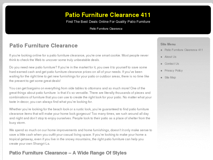 www.patiofurnitureclearance411.com