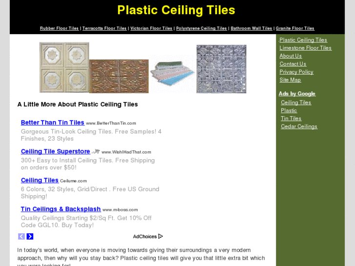 www.plasticceilingtiles.net