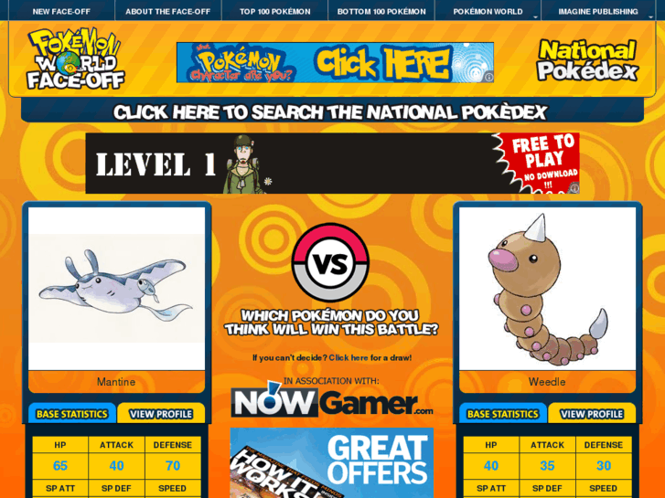 www.pokemonfaceoff.com