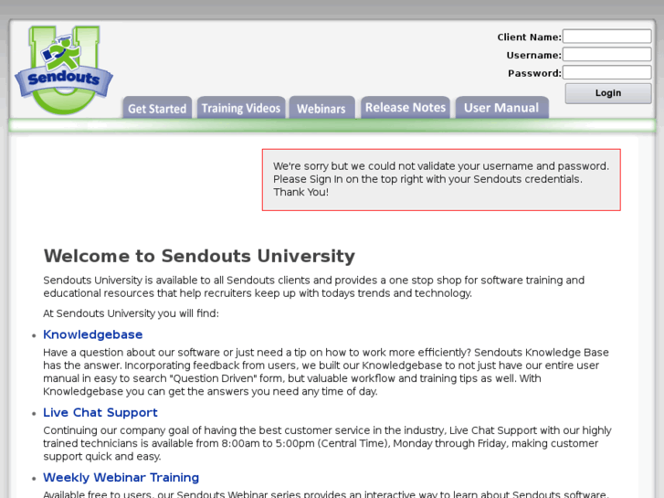 www.sendoutsuniversity.com