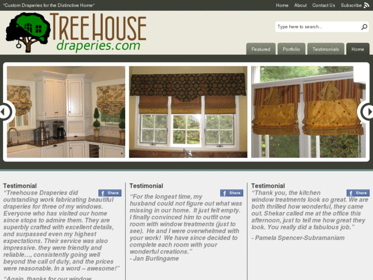www.treehousedraperies.com