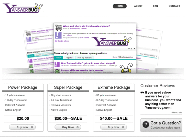 www.yanswerbug.com