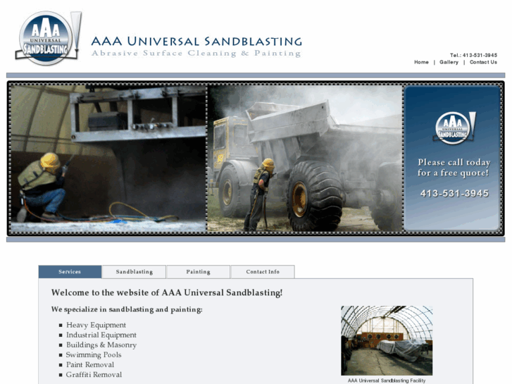 www.aaauniversalsandblasting.com