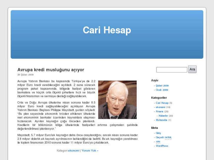 www.carihesap.net