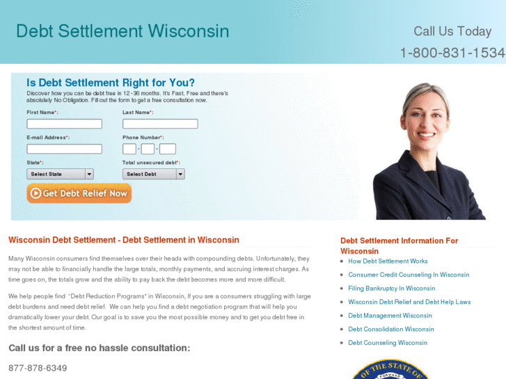 www.debtsettlementwisconsin.com