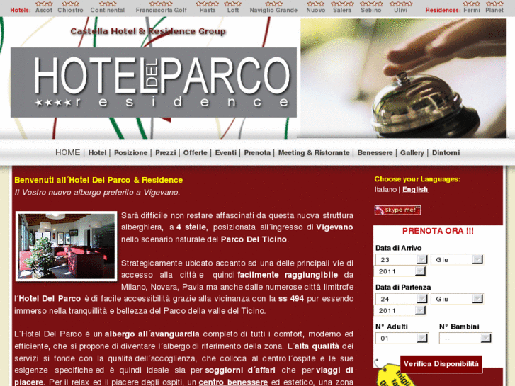 www.delparcohotel.it