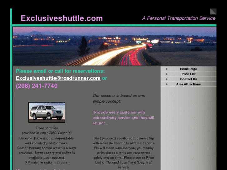 www.exclusiveshuttle.com