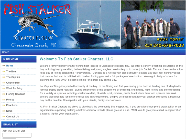 www.fishstalkercharters.net