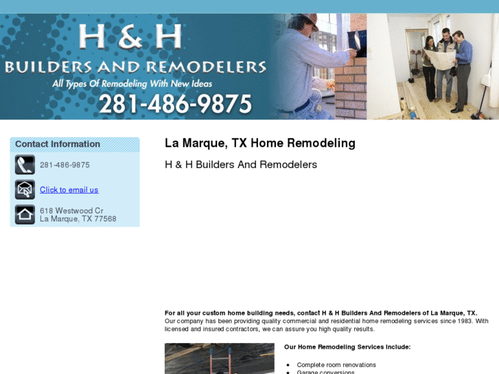 www.handhbuildersandremodelers.com