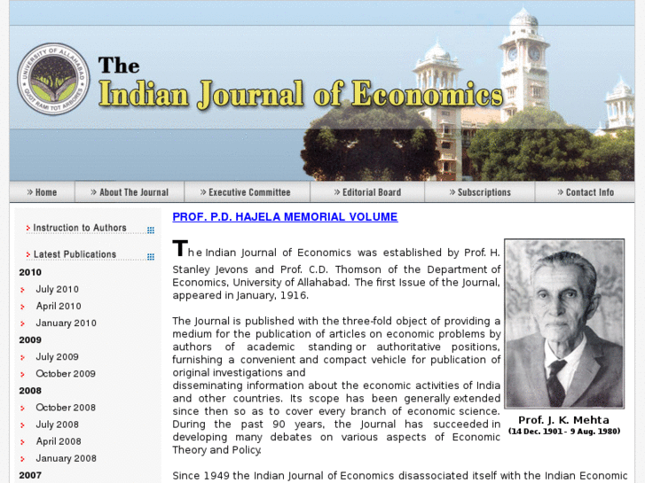 www.indianjournalofeconomics.com