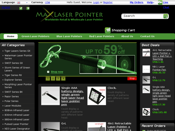 www.maxlaserpointer.com