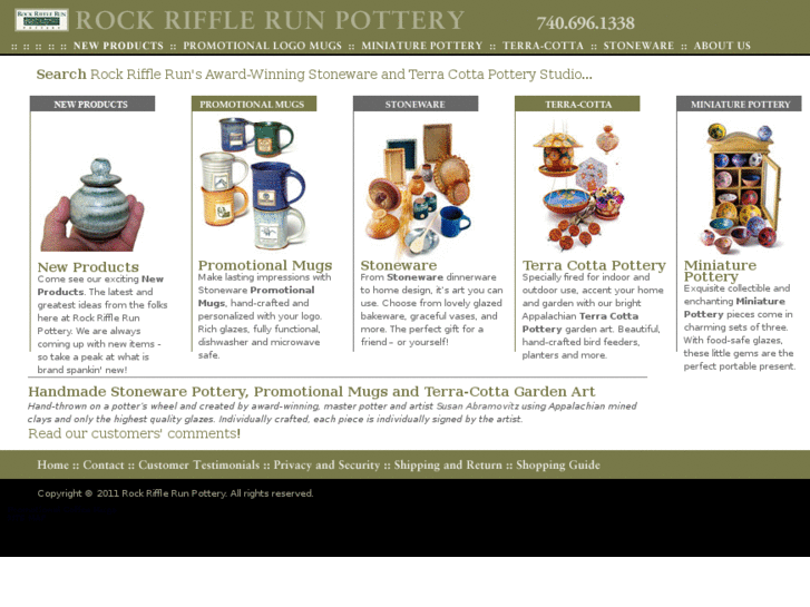 www.rockrifflerunpottery.com