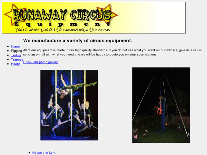 www.runawaycircusequip.com