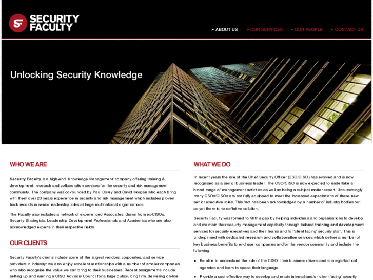 www.securityfaculty.com