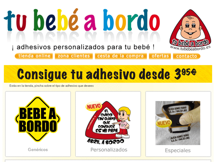 www.tubebeabordo.com.es