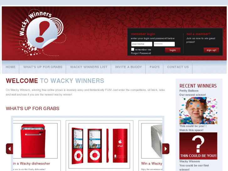 www.wackywinners.com